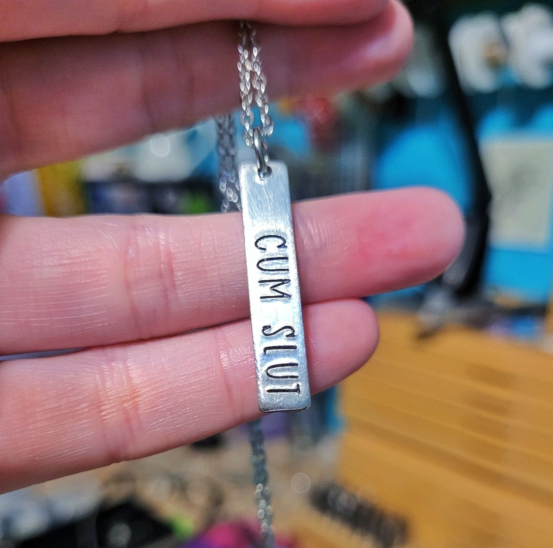 Cum Slut Necklace