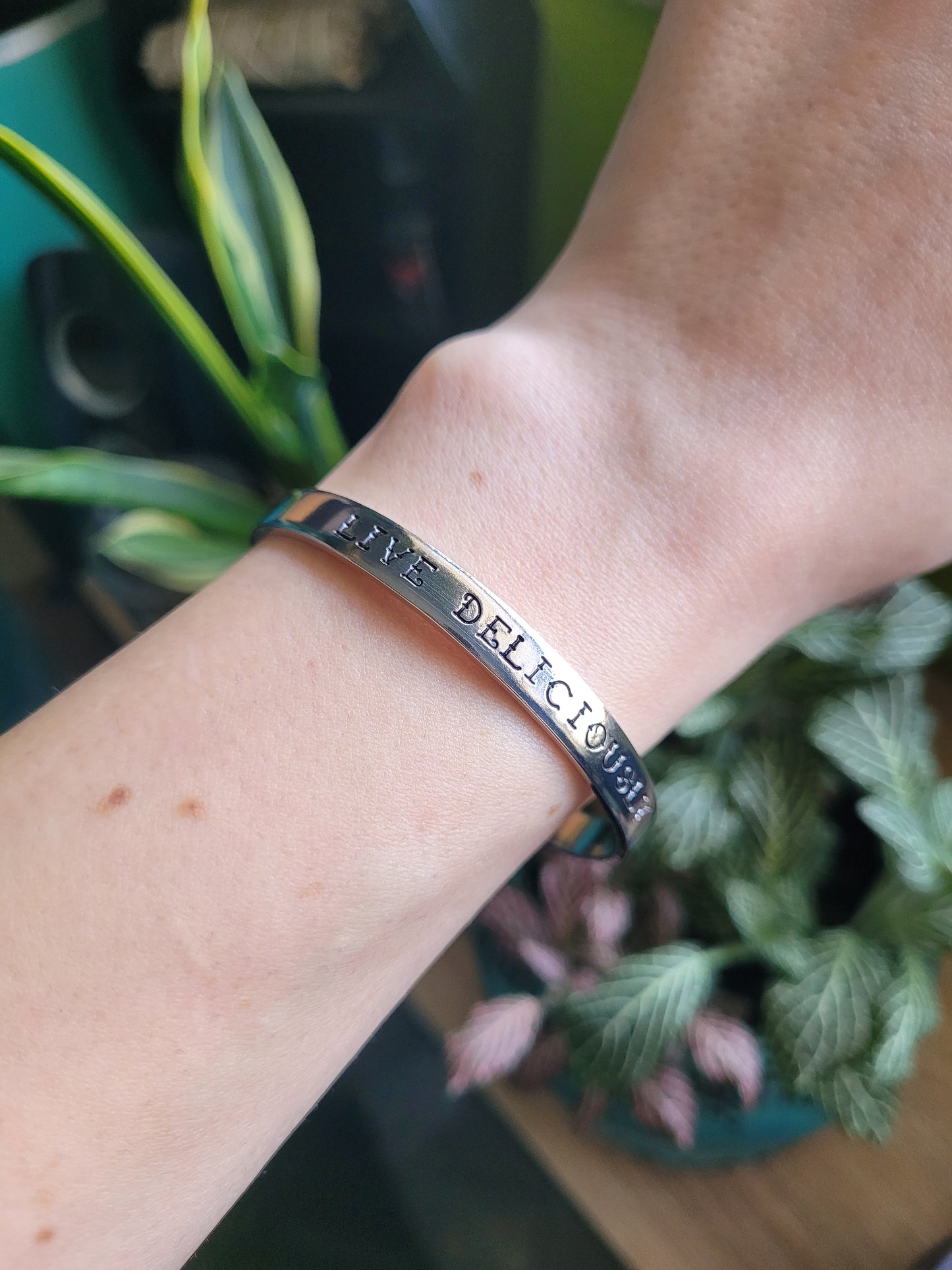 Live Deliciously cuff bracelet The Witch