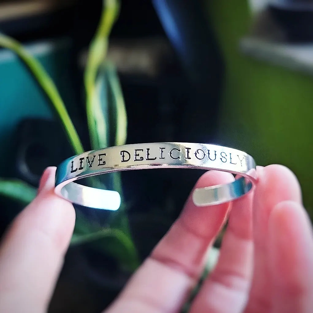 Live Deliciously cuff bracelet The Witch