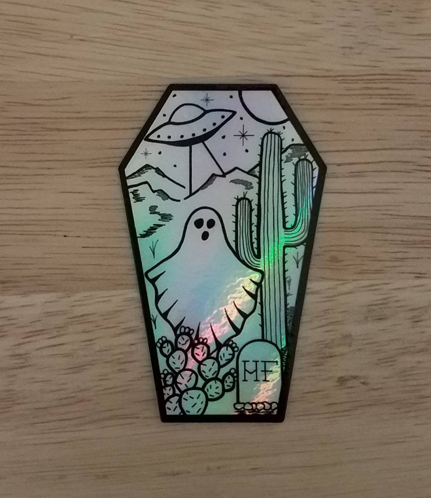 Holographic HF Sticker