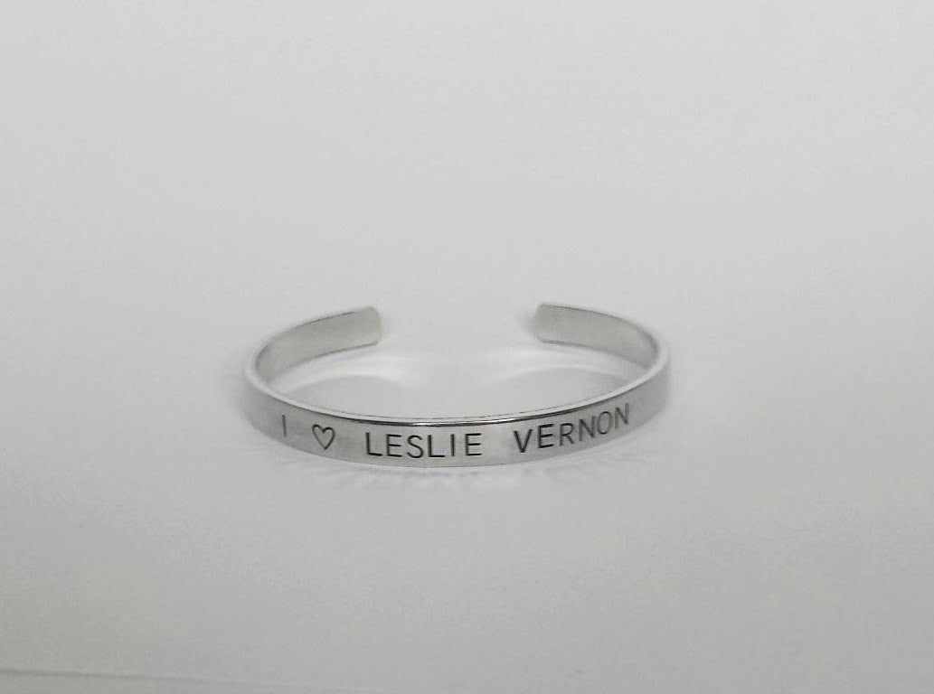 I 🖤 Leslie Vernon Behind the Mask Cuff Bracelet