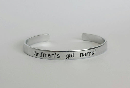 Wolfman's got nards! Monster Squad Cuff Bracelet