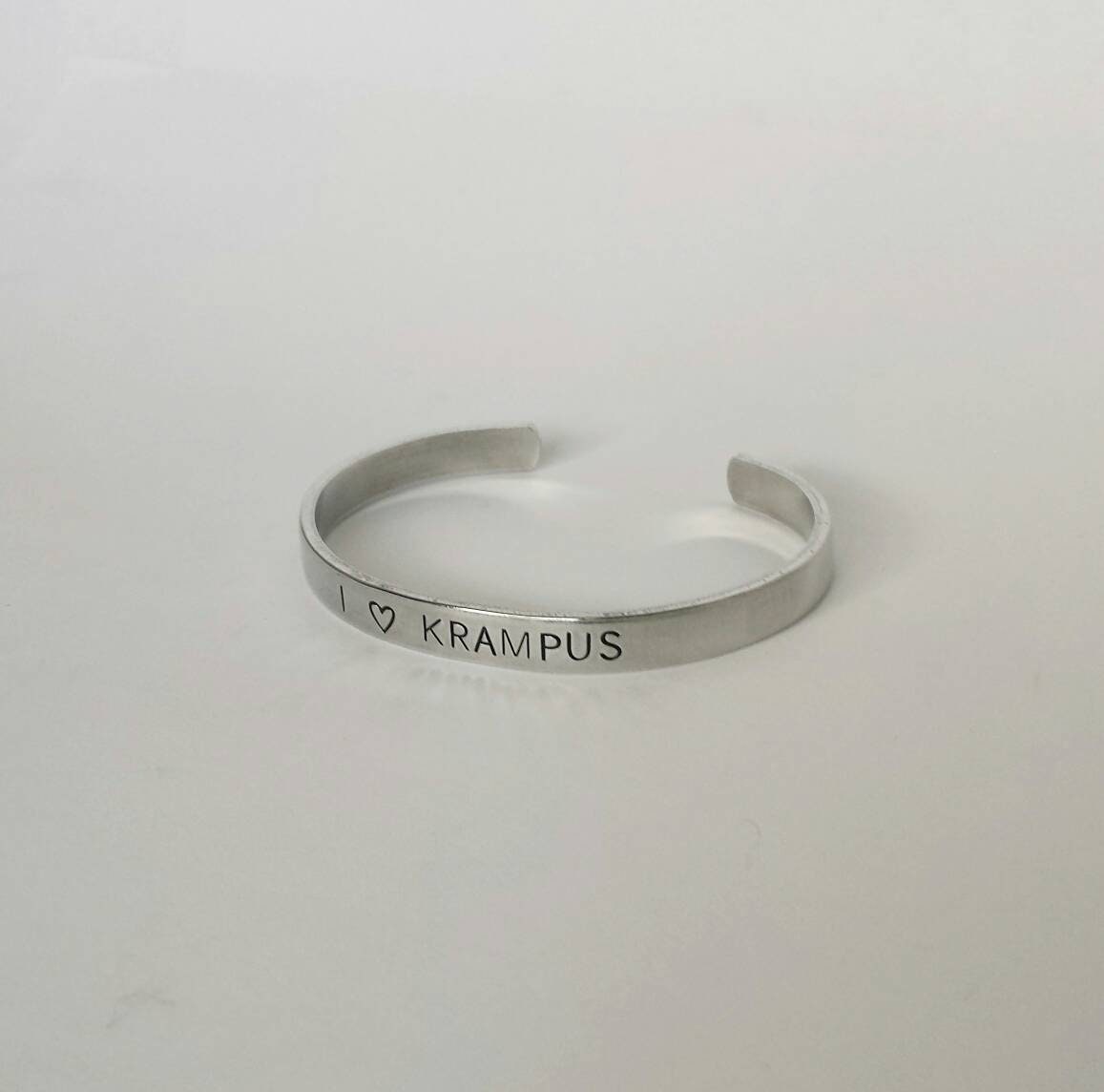 I 🖤 Krampus Cuff Bracelet