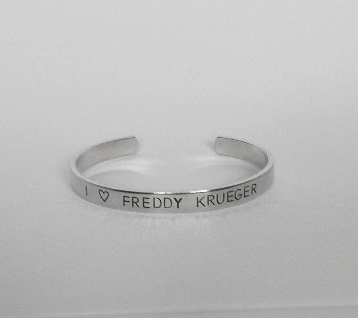I 🖤 Freddy Krueger Nightmare on Elm Street Cuff Bracelet