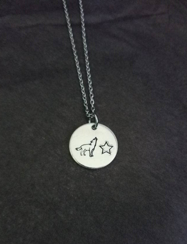 Wolfstar Pendant Necklace