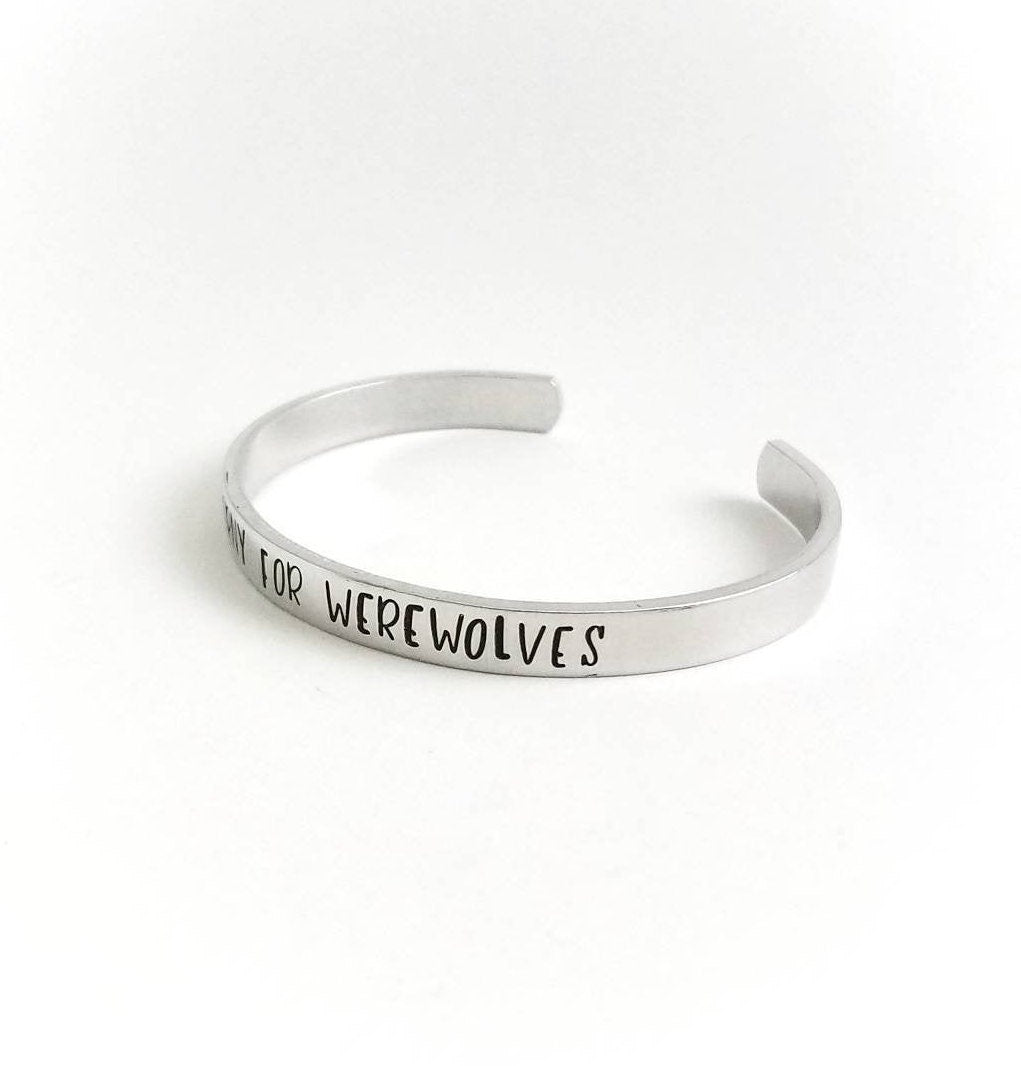 Horny for Werewolves Cuff Bracelet