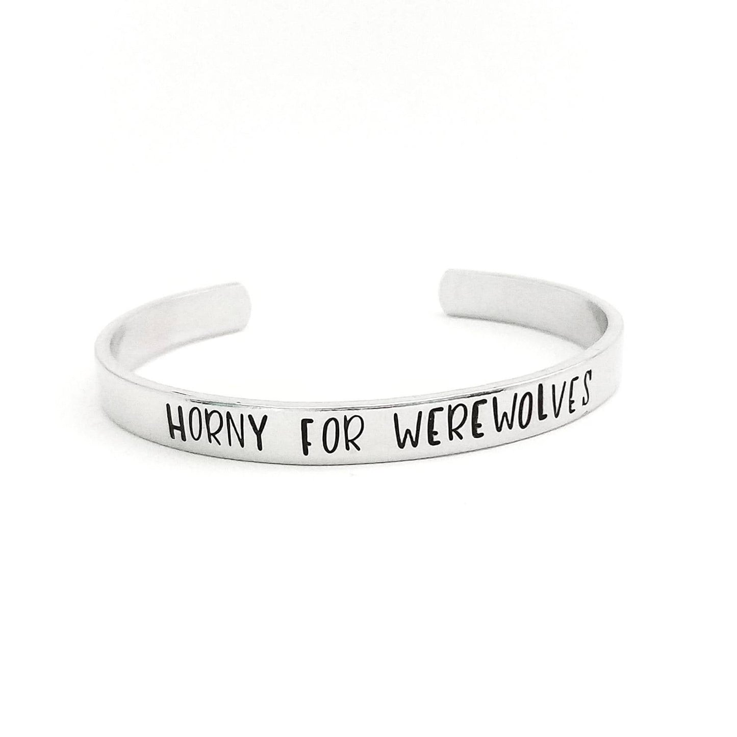Horny for Werewolves Cuff Bracelet